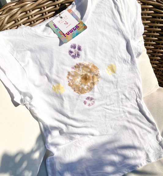 Cosmos and Peach Blossoms T-Shirt Small