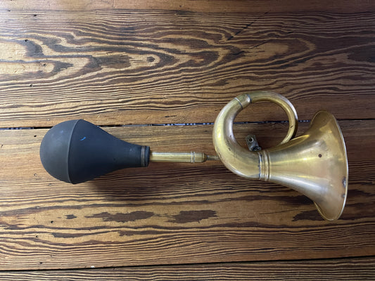 Vintage Brass Bulb Horn