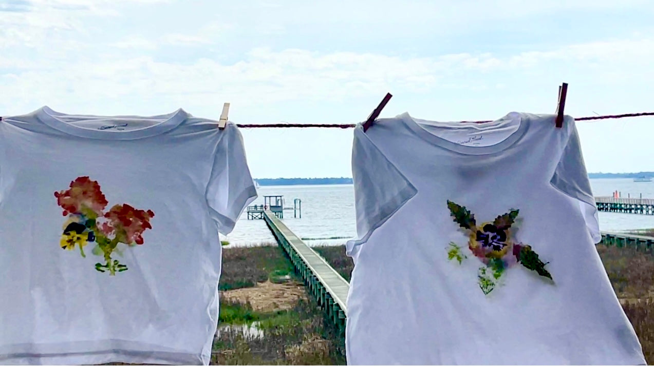 July 31, at Local Love CHS, James Island- Flower Power T-shirt Hammering Class