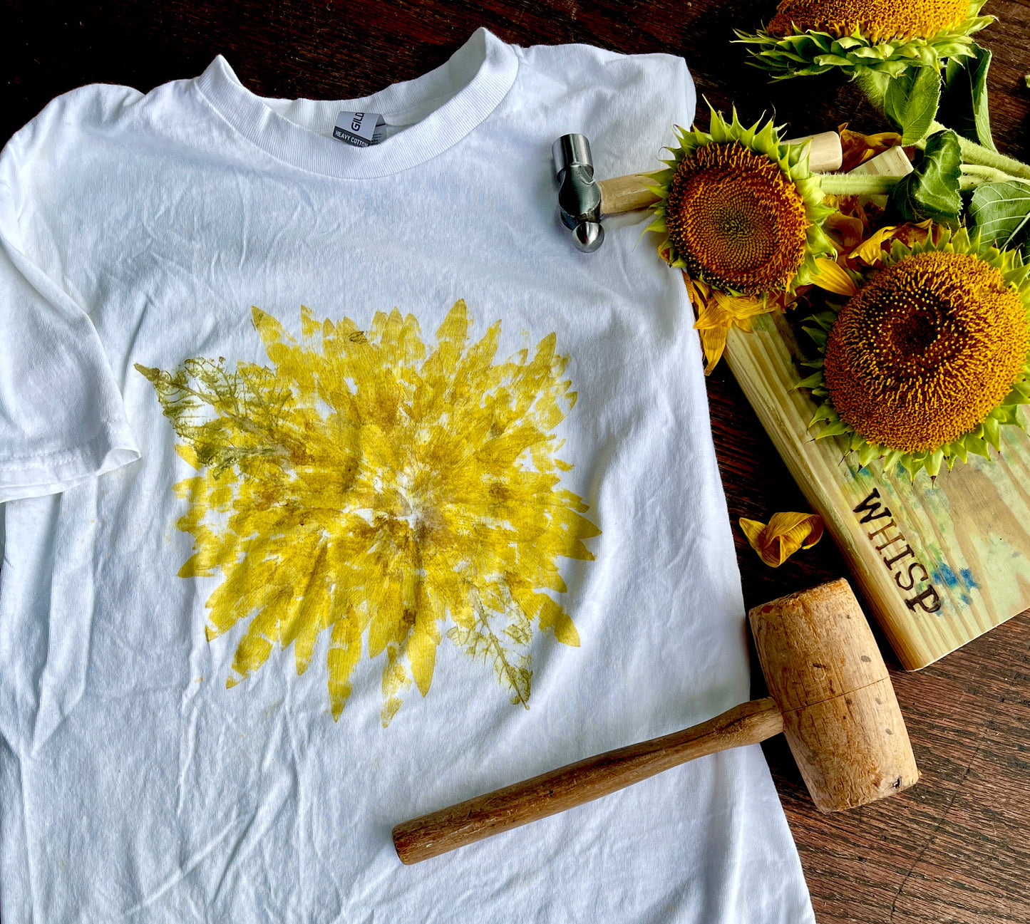 Sun Flower Power T-shirt Medium